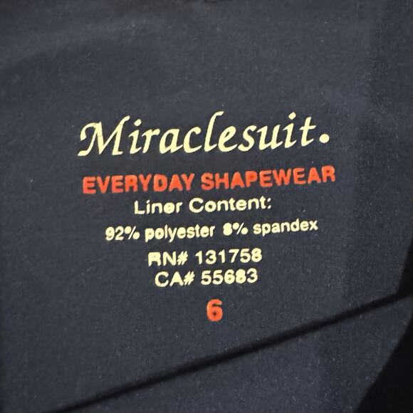 MiracleSuit Slip Dress Shapewear Blue Size S Slimming Smoothing Lace Trim - Picture 3 of 7